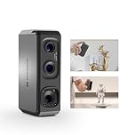Scanner 3D pour imprimantes 3D 10 FPS Vitesse de balayage rapide avec objectif anti-tremblement et précision de 0,02 mm sur Windows/MacOS, Scanner 3D 3DMakerpro Seal Lite [Kit standard]