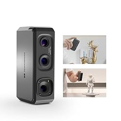Handheld 3D Scanner for 3D Printer, 10FPS Fast Scanning Speed with Anti-Shake Lense and 0.02mm Precision on Windows/MacOS, 3DMakerpro Seal Lite [Standard Kit]