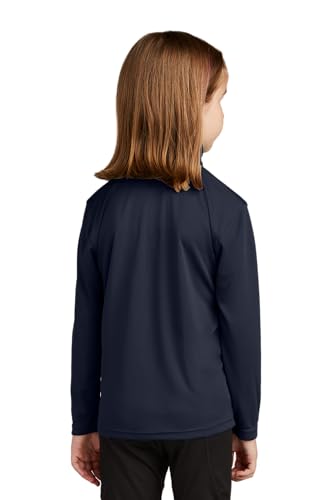 SPORT-TEK Youth PosiCharge Competitor Quarter Zip Pullover3