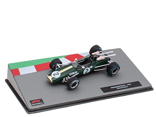 Miniatura de auto Fórmula 1 1:43 Brabham BT24 Denis Hulme 1967 miniatura 1