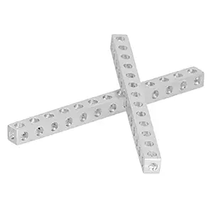 Ubersweet Extrusion Square L, L Shaped Beam Durable Convenient To Use Aluminum Alloy for DIY Users(#4)