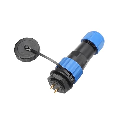 Conector SP20 IP68 impermeable con tuerca trasera de 5 pines para aviación resistente 5