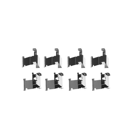 Image of Detroit Axle - 2 Front or Rear Brake Pads for 11-19 Silverado 2500HD 3500HD