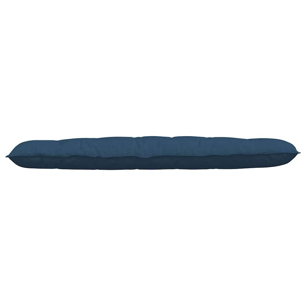 Cojín de espalda Azul 180 x 19 x 50 cm Textil con Relleno Poliéster