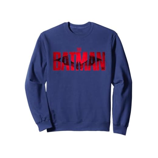 The Batman Crimson Drawn Bat Logo Sudadera
