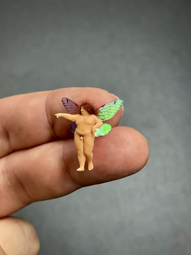 Figurine de fée miniature 21 mm peinte à la main, modèle de collection - 5