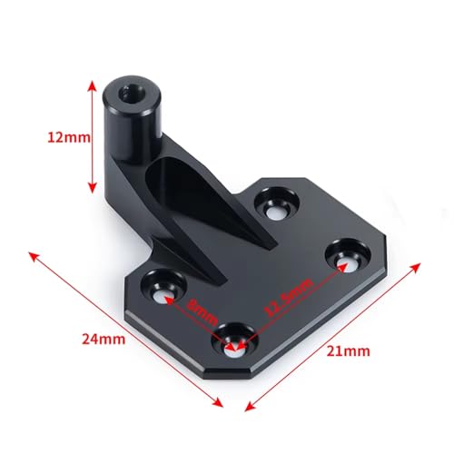 Support Roue Secours Axial SCX24 Fixation Arrière Anti Chocs Wrangler