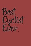  BEST CYCLIST EVER: Rad Notizbuch Mountain Bike Planner Cycle Notebook Cyclist Journal 6x9 kariert squared karo