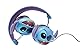 Lexibook, Disney Stitch, Stitch 3D wired stereo headphones, Foldable, Limited sound power, HP015D