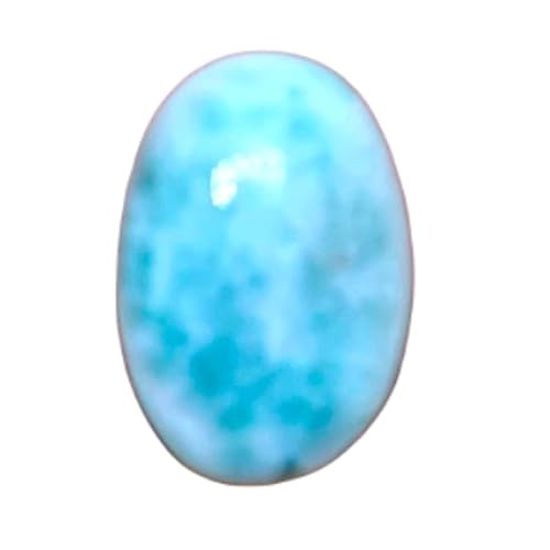 Larimar pierre naturelle cabochon 13x09x4mm pour bague et pendentif