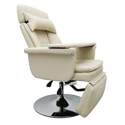 LGXEnzhuo White Air Pressure Facial Bed Spa Table Salon Chair 360 Degree Rotating Air Pressure Lifting Massage Tattoo Chair for Beauty Home Office Loading Capacity 440 LB