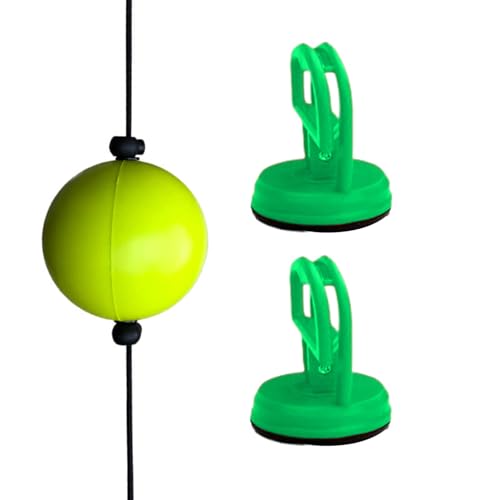 Punching Ball- Versatile Boxing Reflex Ball | Convenient Reflex Training Boxing Ball, Lightweight Boxing Reflex Ball, Double End Boxing Speed Bag, Suction Cup Punching Bag with Elastic Rope