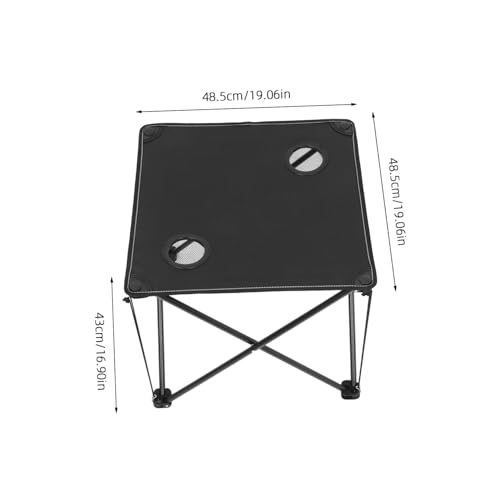 Table pliante extérieur Mikikit stable pour éviter les verres renversés - 4