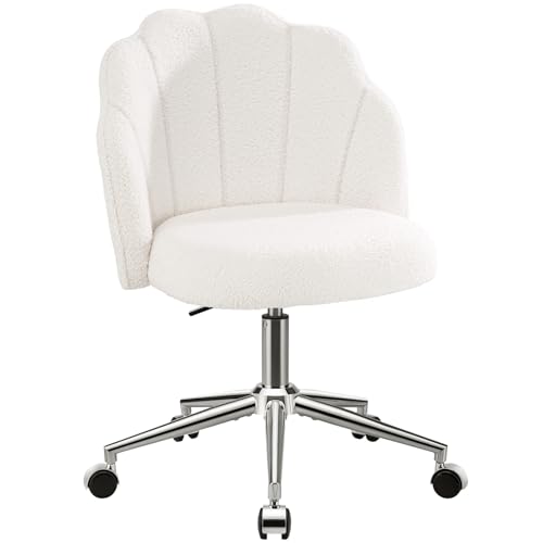 Eufurnibi Chaise Coiffeuse Chambre, Chaise Pivotante à Roulette‌ pour Fille, Siege de Bureau...