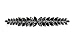 Faship Gorgeous Black CZ Crystal floral Hair Barrette Clip