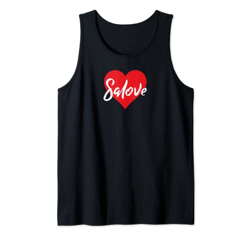 I Love Salove First Name Tshirt I Heart Named Tank Top
