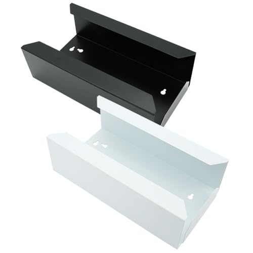 SWAVGO - Handschuhhalter - Handschuhspender für Einmalhandschuhe - mit Wandhalterung (Weiß)