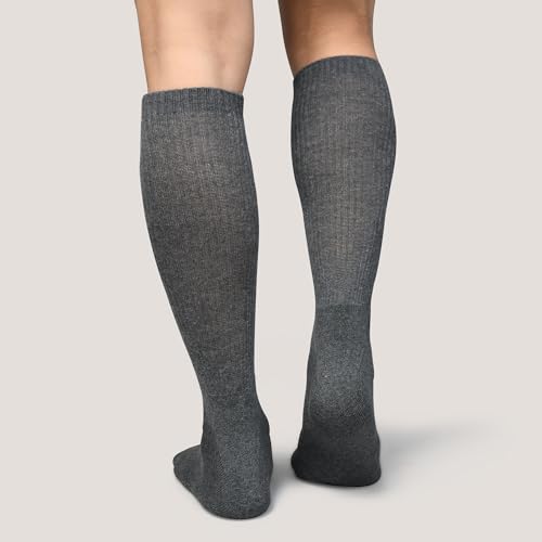 Image of 4 Pack Cotton Crew Socks for Womens Lightweight Casual Wear Business Socks, 6 to 9(WS1002-4DAR-4PK-6TO9)