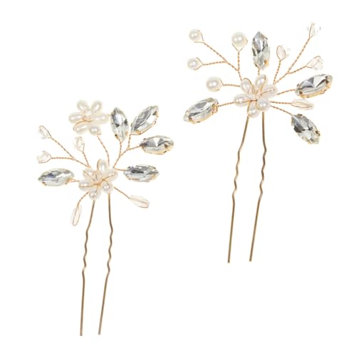 Épingles à cheveux mariage anti-glisse pour fixer une coiffure événement motif floral