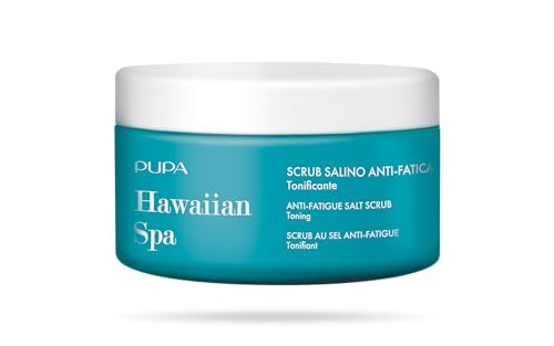 Pupa Scrub Corpo Scrub Salino Hawaian Spa - Anti Fatica, Tonifica, Drena Ed Esfolia Dolcemente La Pelle Mentre La Nutre Intensamente - Skincare Corpo 