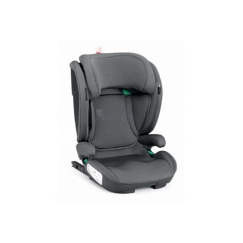 S174-180 Cam Seggiolino Auto Corsa Antracite - Protezione testa laterale, Poggiatesta regolabile a 9 altezze, Guida cintura, Sedile con braccioli, Fodere sfoderabili, 100 – 150 cm, seggiolino auto,