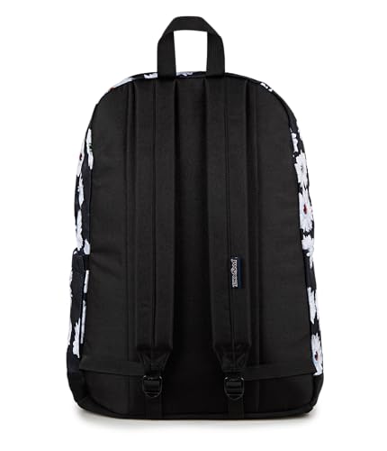 Image of JanSport Right Pack Backpack - Durable Daypack with Padded 15 inch Laptop Pocket, Eyeball Blossom, One Size