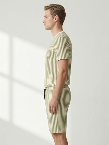Image of Dollar Men Co-Ord Set | Polyester Shorts + T-Shirt | Regular Fit, Quick Dry & Breathable | Gym, Casual & Sportswear | Pack of 1
