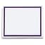 White with Purple Foil
