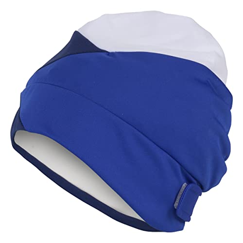 Fashy Exclusive 3465 50 Swimming Cap with Velcro Fastening Blue, standard size - Image 3