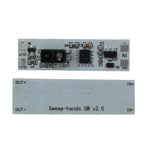 Módulo de interruptor de sensor de mano de barrido corta distancia 3A multifunción de casa 36W 5