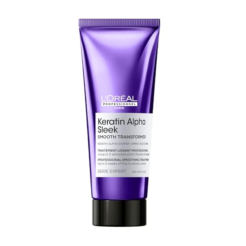 LOréal Professionnel Keratin Alpha Sleek Smooth Transformer Progressive Smoothing Treatment for all hair types 200ml