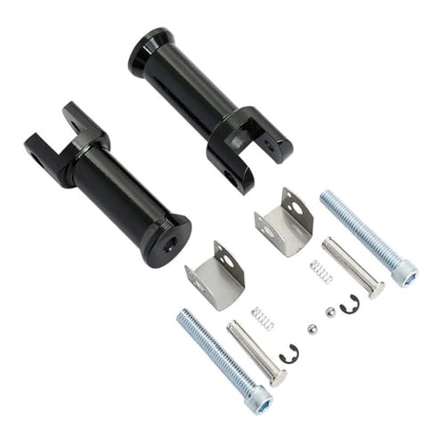 ZPLKKYGR Passenger Foot Peg Support Mount Kit Aluminum Rear for 18-21 for Deluxe 18-20 for FXDR 19-20 for Fat Bob 18-22 for Fat Boy 18-22 for Heritage Classic 18-22 for LiveWire 20-21
