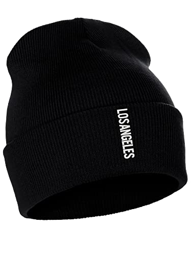 Daxton Vertical USA Cities Cuffed Beanie Winter...