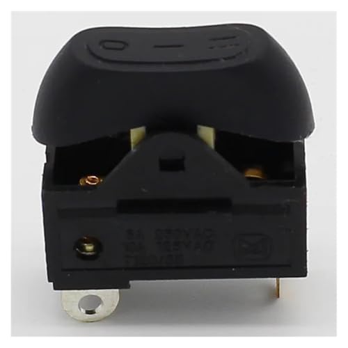 TSIOHKBS Hair Dryer Switch,Rocker Switch,3 Position ON Off Boat Switch (Black)