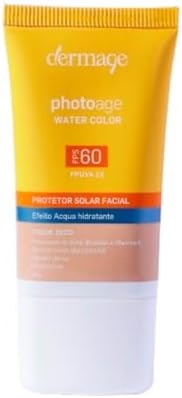 Photoage Water Color, Filtro Solar Nude com FPS60 e FPUVA23, Alta...