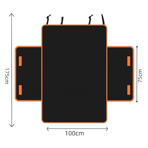 Protection Coffre Voiture Chien pour VW ID.4 CROZZ ID4-X 2022 2021 2023+, Housse Protection de Coffre de Voiture Imperméable et Résistante Housse Voiture Chien