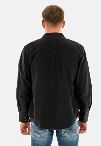 Image of Levi's Men's Solid Slim Fit Denim Shirt