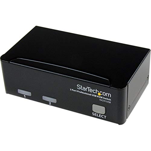 Amazon.com: StarTech 2-Port USB VGA KVM Switch 1920x1440 USB 2.0