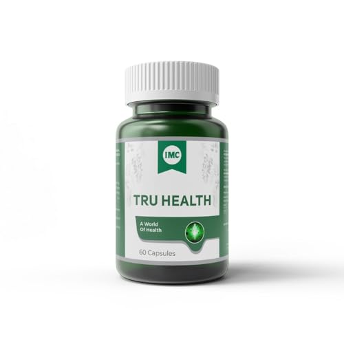 IMC Tru Health 60 Capsules | A World of Health | Enriched with Black Seed Oil, Ginger Oil and Garlic Oil.