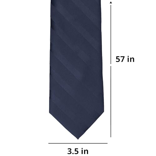 Image of tiemart Men's Striped Tie Standard Length