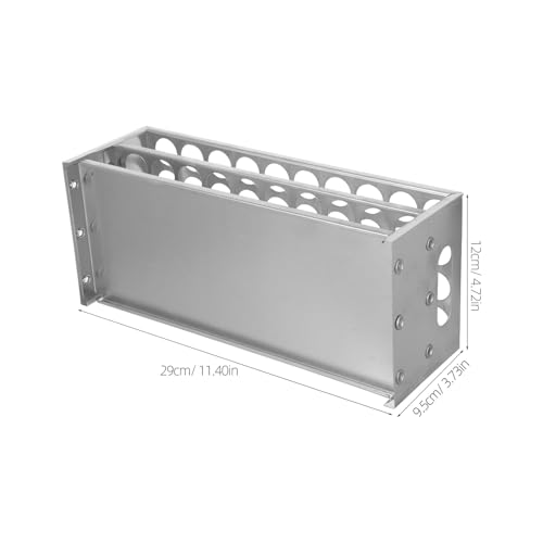 Support pour tubes à essai stable - Rangement de laboratoire pour matériel scientifique compact - 3