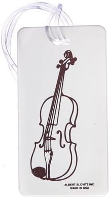 Gift House Violin Luggage Tag