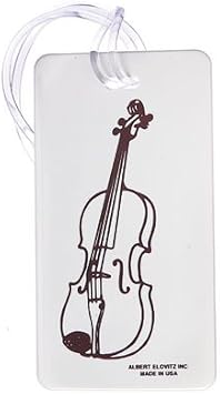 Gift House Violin Luggage Tag
