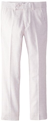 Isaac Mizrahi Big Boys' Slim Boys Chambray Linen Pant