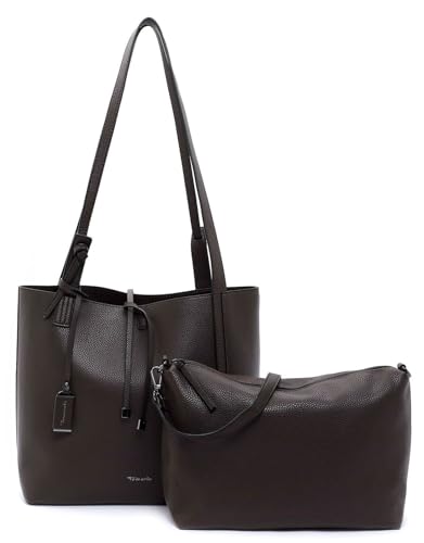 Tamaris Janika grand sac à main femme marron spacieux contre le désordre