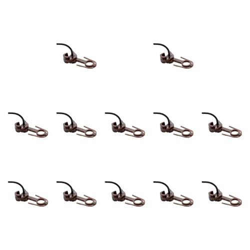 DYNWAVE 12x Model Trains HO Scale Coupler,Trains Coupler,Model Railway Accessories,Replace,Trains Hook Sturdy for 1:87 Modification