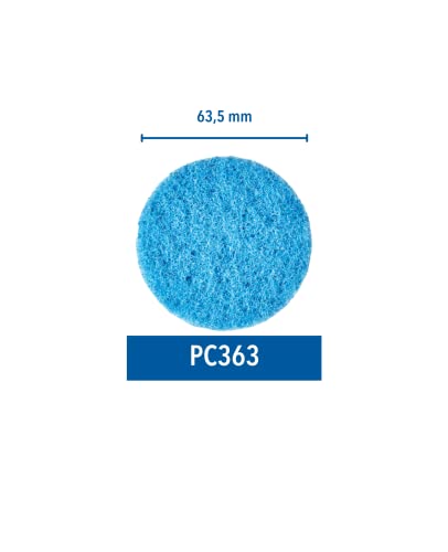 Image of Dremel PC363 Versa Non-Scratch Pad Multipack - 3 Pads for Faster, Easier Scrubbing and Cleaning with High-Speed Power Cleaning Tool Dremel Versa