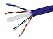 Monoprice Cat6 Ethernet Bulk Cable - Network Internet Cord, Stranded, 550Mhz, UTP, Pure Bare Copper Wire, 24AWG, 1000 Feet, Blue
