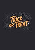 kostüm spinne selber machen  A4 Notizbuch liniert mit Softcover Design: Trick or Treat - Süßes oder Saures? Spinnen Kostüm: 120 linierte DIN A4 Seiten
