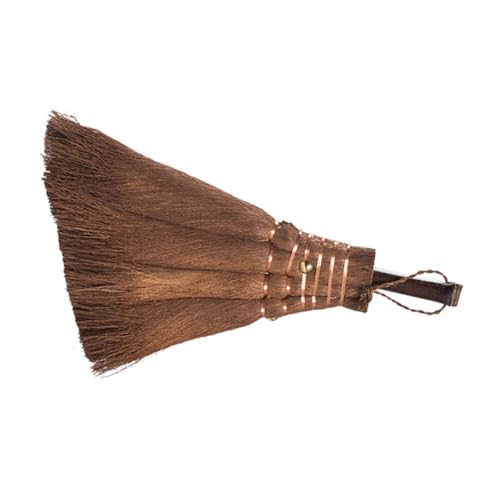 BESTYASH Mini Broom Natural Brown Hair Brush Efficient Desktop Cleaning Tools Household Cleaner for Home Office